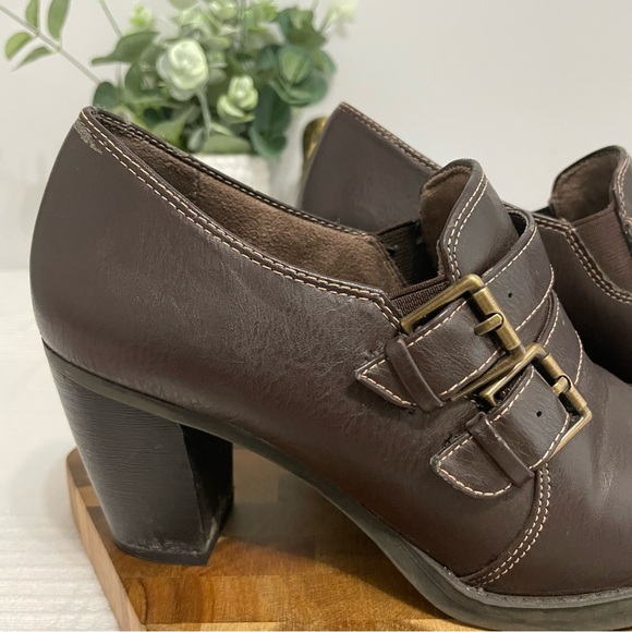 Natural Soul by Naturalizer Brown Boots 7M - Picture 7 of 8